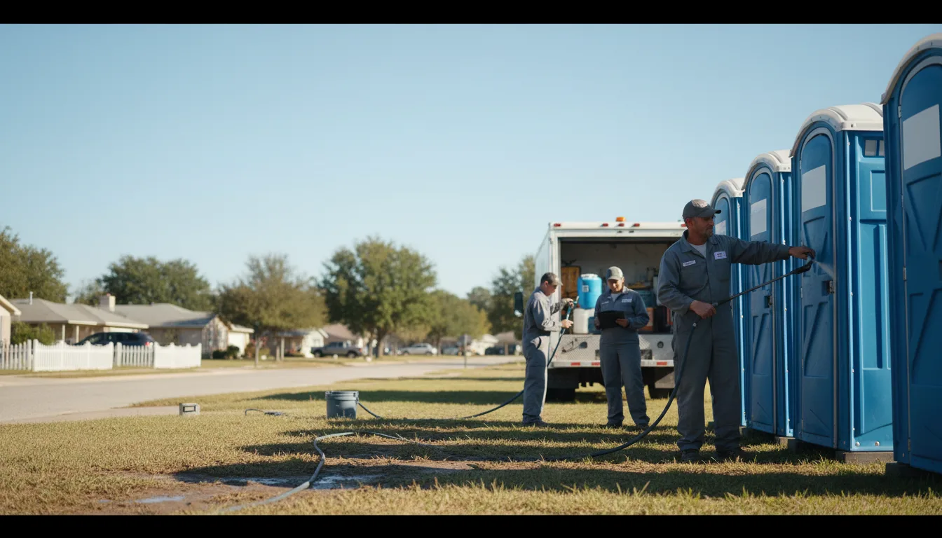 Long-Term Portable Toilet Rental in Schleswig, IA near me